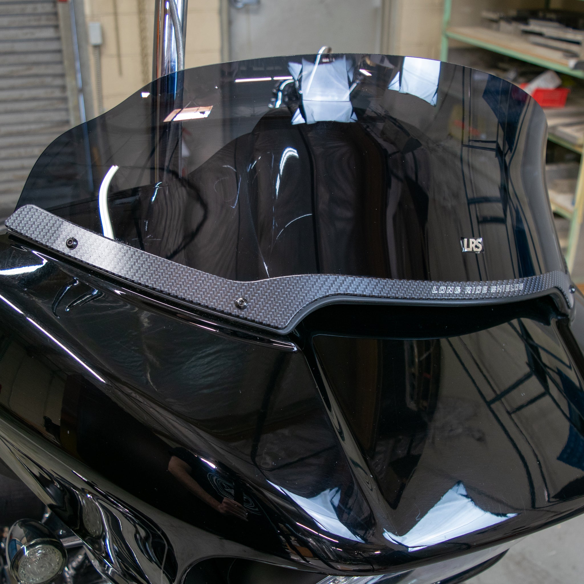 Custom harley windshield store trim